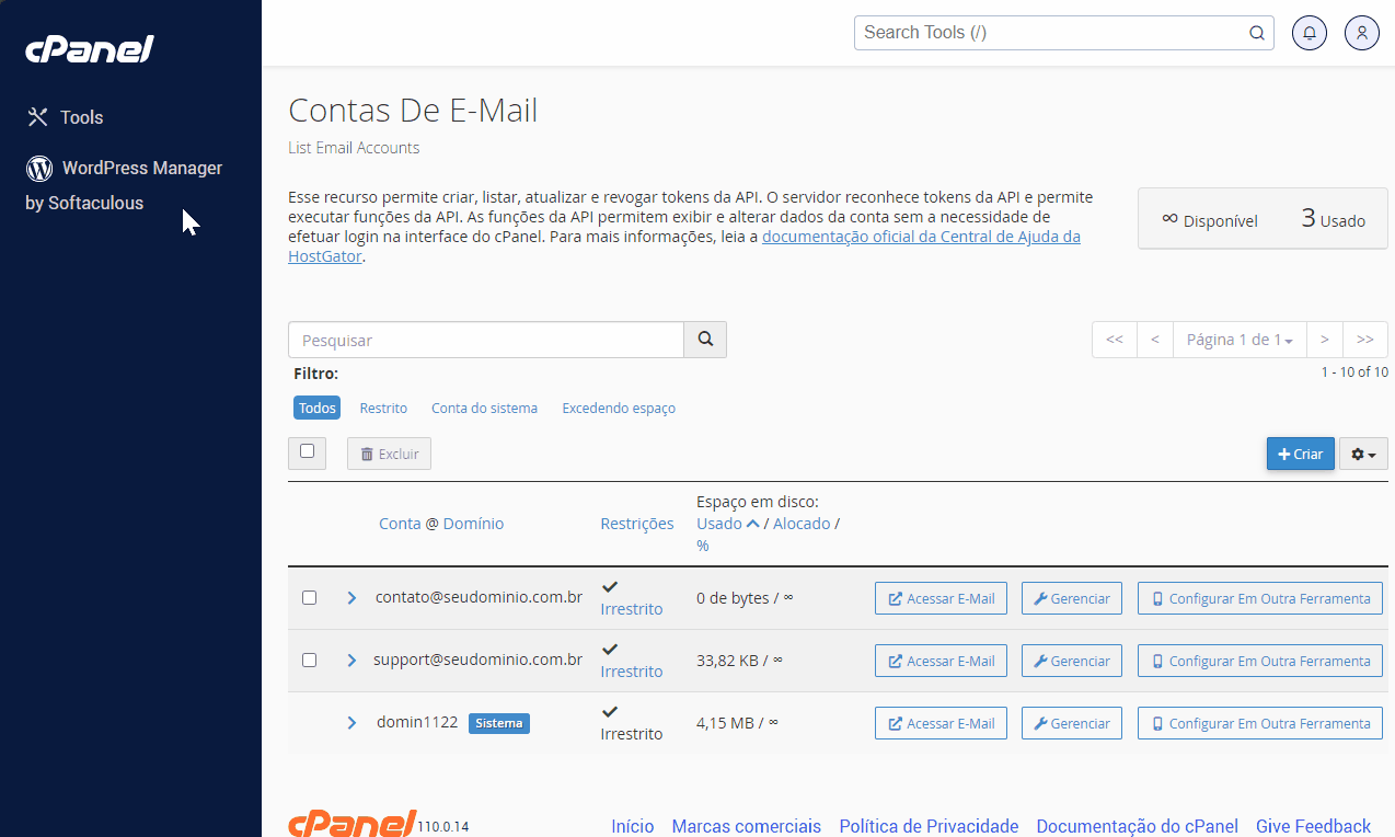 email cpanel