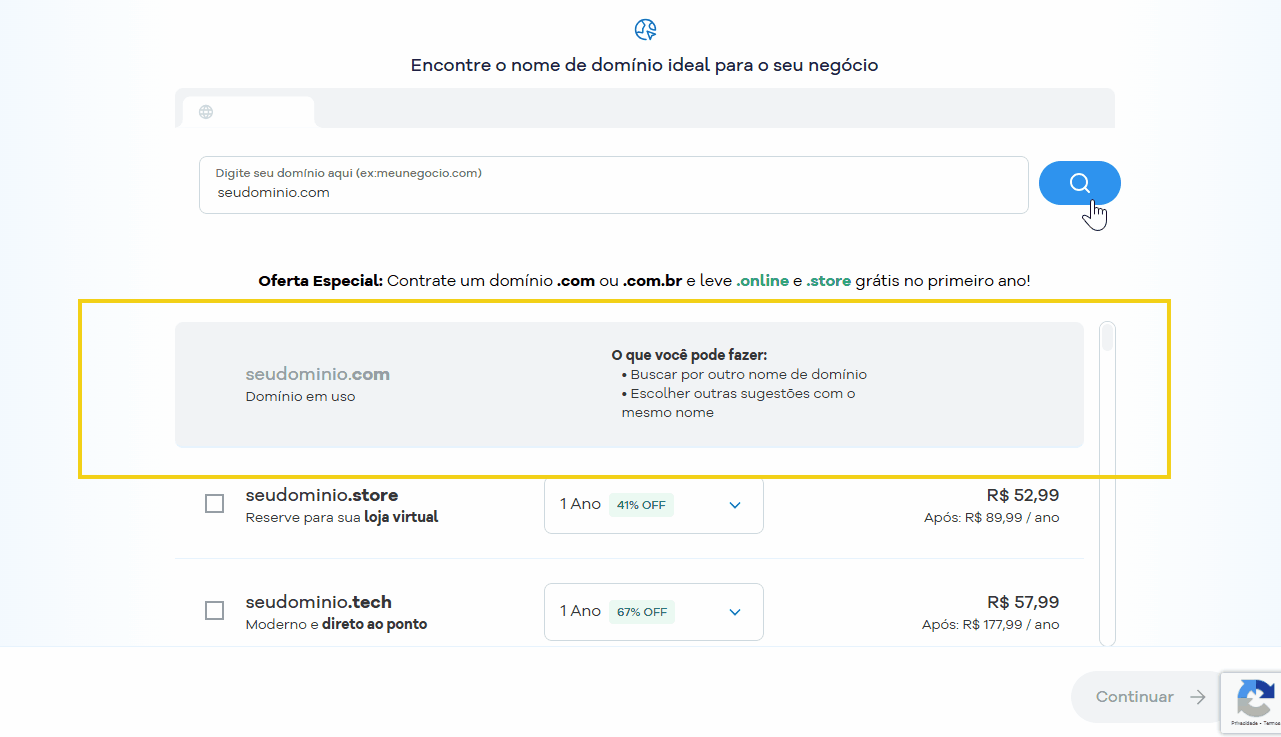 Imagem ilustrativa sobre a busca de nomes de domínio ideal para negócios na internet, destacando estratégias de registro, opções de ofertas e dicas essenciais.