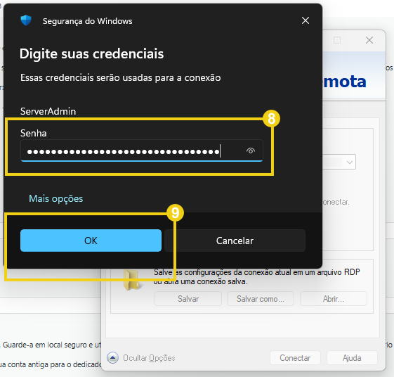 Imagem mostra a tela de login do plesk, para inserir o nome do usuário e senha